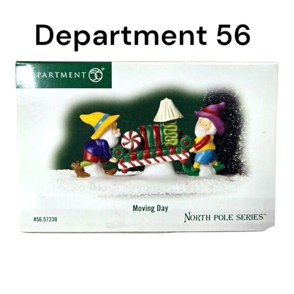 Department 56 Moving Day #56.57230 North Pole Series - Picture 1 of 15